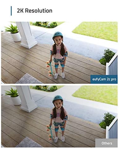eufy security, eufyCam 2C Pro 3-Cam Kit, Wireless Home Security System with 2K Resolution, 180-Day Battery Life, HomeKit Compatibility, IP67, Night Vision, and No Monthly Fee. - Image 2