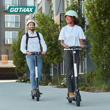 Gotrax Xr Elite Electric Scooter for Adult, 8.5" Pneumatic Tire, Max 16 Mile and 15.5Mph by 250W Motor, Bright Headlight and Taillight, Foldable Commuting Escooter, Matt Black - Image 6