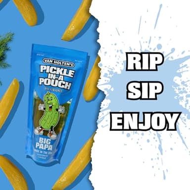 Van Holten's Pickles - Big Papa Pickle-In-A-Pouch - 12 Pack - Image 4
