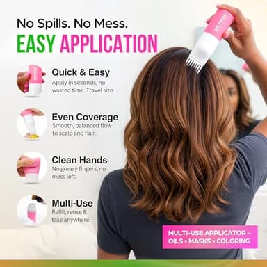 Batana Oil for Hair Growth - 100% Pure, Organic, Cold-Pressed, Unrefined from Honduras by Dr. Sebi - Natural, Vegan for Strong Roots and Thick Hair - Wild Growth for Hair, 2oz - Image 3