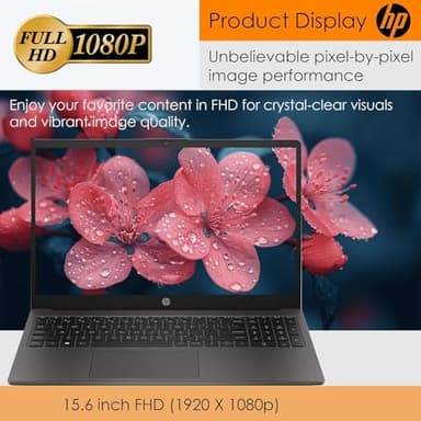 HP 15.6" FHD Business Laptop, Latest 13th Gen Intel Core i3 (Beats i7-1250U,Up to 4.5 GHz), Microsoft Office, 16GB RAM, 1TB SSD, Win 11 Pro, Wi-Fi 6, Ethernet Port, WOWPC Recovery USB - Image 3