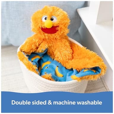 Ms. Rachel Official Herbie Huggable Lovey, Double Sided, Machine Washable Security Blankets for Babies Ages 3 Months to 1+ - Image 5