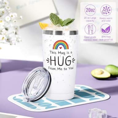 Get Well Soon Gifts Set for Women，Mother's Day Gifts Box for Women Get Well Baskets Get Better Soon Care Package Sending You Hug Gift, Cheer up Gift After Surgery, Self Care Box for Her - Image 3