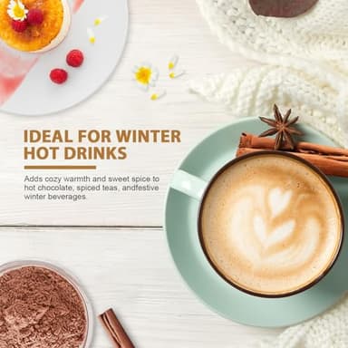 Soeos Organic Ceylon Cinnamon Powder, 8oz (227g), Premium Ground Cinnamon, Non-GMO, Gluten-Free, Freshly Packed - Image 6