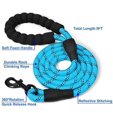 Dogmify Service Dog Harness,No-Pull Reflective Pet Vest Harness and Leash Set,Adjustable Oxford Service Dog Vest with Handle,Easy Control for Small Medium Large Dogs - Image 3
