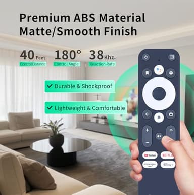 New Replace Remote for MECOOL KM7 Plus TV Box Android 11 R-C-OHS-C008 Anker Nebula 4K Streaming Dongle Strong LEAP-S3 SRT41 - Image 4