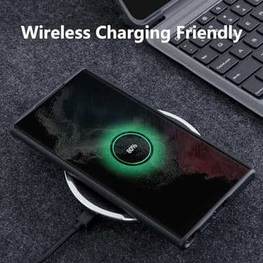 Nillkin for Samsung Galaxy S24 Ultra Case with Camera Cover, [Adjustable Kickstand] [Anti-Scratch] [Shockproof Bumper], Slim Hard Tough Protective Phone Case for Galaxy S24 Ultra Case 6.8 Inch- Black - Image 6