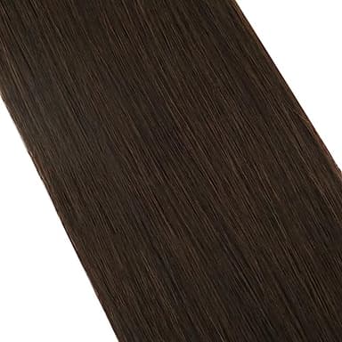 Moresoo Tape in Hair Extensions Human Hair Dark Brown Tape in Extensions Human Hair Seamless Real Hair Extensions Tape in Human Hair 24 Inch Sraight #4 20pcs 50g - Image 9