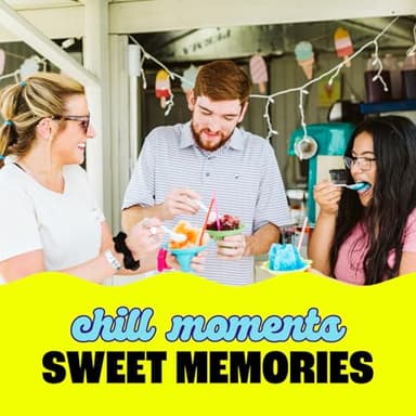 Hawaiian Shaved Ice S777 Snow Cone and Shaved Ice Machine with Blade Adjustment Knob and 5 Reusable Plastic Ice Mold Cups. Great for Granitas, Seltzers, Italian Soda and More 120V, Matte Black - Image 6