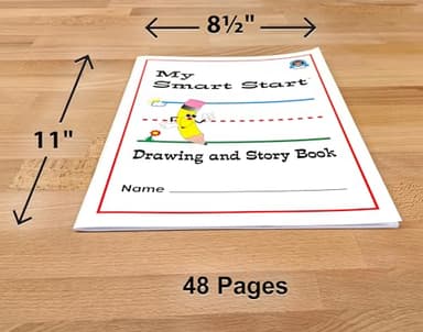 Teacher Created Resources (76549) Smart Start Drawing & Story Book 1-2 Journal - Image 2
