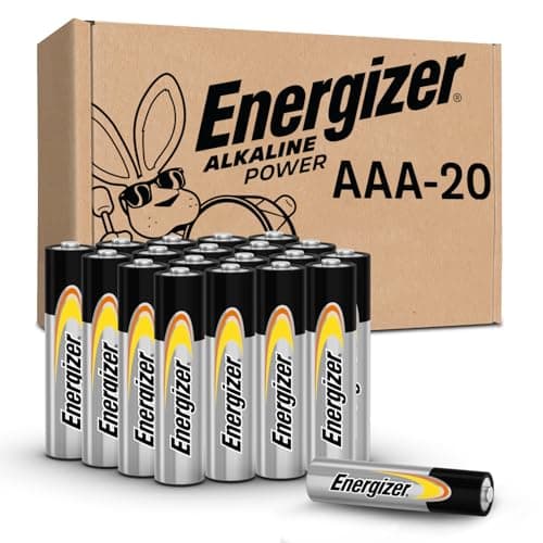 Energizer Alkaline Power AAA Batteries (20 Pack), Long-Lasting Triple A Batteries - Image 1