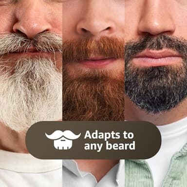 SHPAVVER Beard Trimmer for Men: Professional Barber Hair Clippers - 16-in-1 Cordless Grooming Kit - Waterproof Electric Razor with Turbo Speed & Precision Blades - Image 7