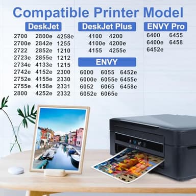 67XL Black Ink Cartridge for HP Ink 67 Replacement HP 67 Black Ink Cartridge HP67 HP67XL Envy 6055e 6000 6455e 6400 6458e DeskJet 2755e 2700 2700e 2752e 2734e 4155e 4100e Printer Ink HP 67 XL - Image 4