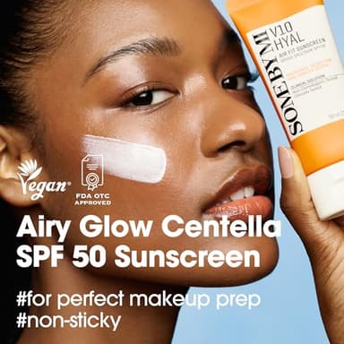 SOME BY MI V10 Hyal Air Fit Sunscreen SPF 50 – 1.69oz, 50ml – Korean Centella Sunscreen for Face with UV Protection – Non-Greasy, No White Cast, No Eye Irritation for Sensitive Skin – Korean Skin Care - Image 2