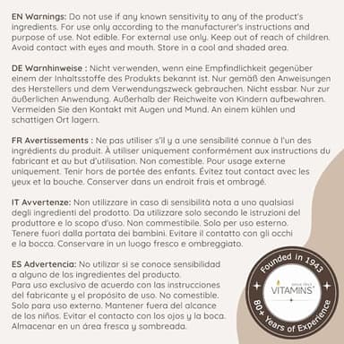 VITAMINS hair cosmetics Keratin Hair Mask - Protein Repair Keratin Treatment - Deep Conditioner for Dry, Damaged, Curly, Straight & Frizzy Hair with Biotin, Collagen & Castor Oil - 8.5 Fl Oz - Image 8