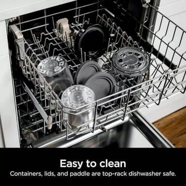 Ninja NC300WH NC301 CREAMi Ice Cream Maker, 5 One-Touch Programs, White, Includes 2 16oz Pints with Storage Lids, Transform Frozen Bases to Ice Cream, Sorbets, Milkshakes, Vegan, (Renewed) - Image 8