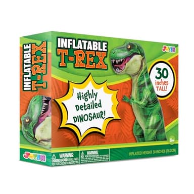 JOYIN 30” T-Rex Dinosaur Inflatable, Tyrannosaurus Rex Inflatable Dinosaur Toy for Party Decorations, Birthday Party Gift for Kids and Adults - Image 7