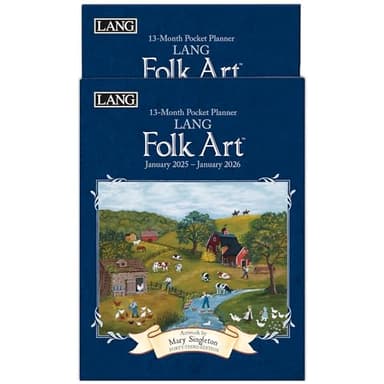 Lang, LANG Folk Art 2025 Monthly Pocket Planner by Mary Singleton - Image 6
