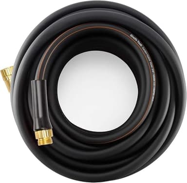 Giraffe Tools Garden Hose 50ft x 5/8", Water Hose Heavy Duty, Flexible, Lightweight Hybrid Hose with Swivel Handle, Male to Female Fittings - Image 1