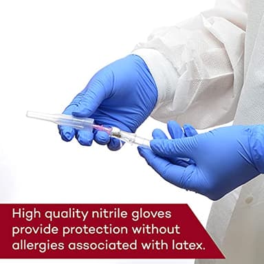 Dealmed Medical Exam Gloves – 200 Count XS Nitrile Gloves, Disposable Non-Irritating Latex Free, Multi-Purpose Use for a First Aid Kit and Medical Facilities - Image 3