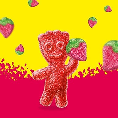 SOUR PATCH KIDS Strawberry Soft & Chewy Candy, Bulk Candy, 12-8 oz Bags - Image 7
