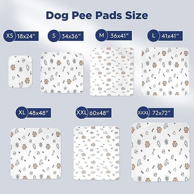 Washable Pee Pads for Dogs, 2 Pack Large 48"x48" Super Absorbent Reusable Pads for Dog Training Pads, 100% Waterproof Non-Slip Pee Pads Whelping Pads Dog Playpen Pads Crate Mat Bed Pads Dog Products - Image 5