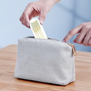 JUDUNA 2 in 1 Nasal Hair Cutter, 2025 New Nostril Hair Remover Tool Double Sided Nose Hair Knife, Manual 360° Rotating Nose Hair Trimmer with Ear Digger for Men and Women (Cream, 3 Pcs) - Image 8