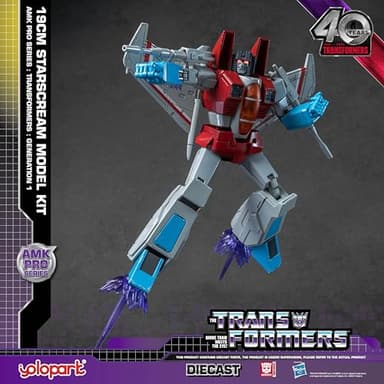 YOLOPARK Transformers Toys G1 Starscream with Upgraded Weaponry,7.48 Inch Highly Articulated Transformers Action Figures for Ages 15 and Up,No Converting Starscream Transformer Toys - Image 5