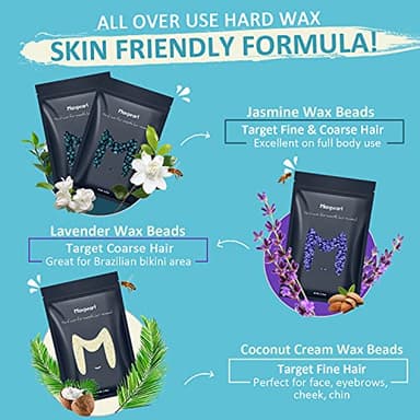 Maxpearl Digital Waxing Kit - Women Men Hard Wax Melt Warmer Kit for Hair Removal - Sensitive Skin, Eyebrows, Face, Underarms, Brazilian, Bikini, Legs - Image 5