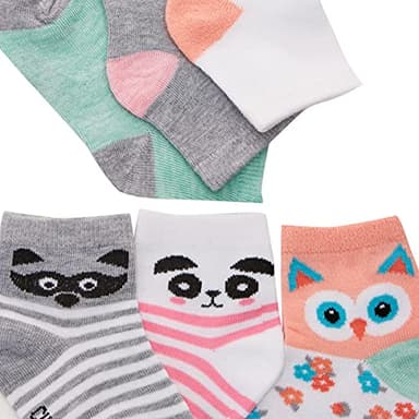 Cherokee Little Girls 12 Pack Shorty Socks - Image 3