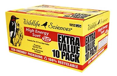 Wildlife Sciences High Energy Suet Cake 10 Pack - Image 2