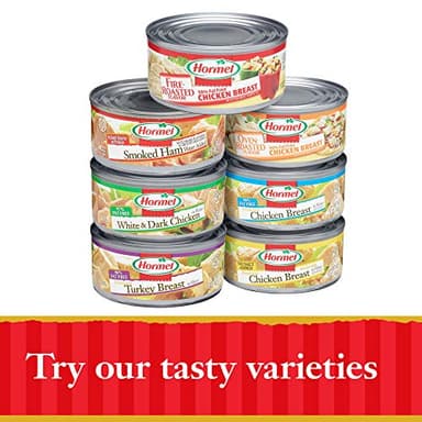 Hormel Premium Chicken Breast in Water with Rib Meat, 98% Fat Free, 5-Ounce Cans (Pack of 12) - Image 11