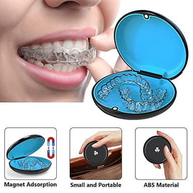 ARGOMAX - Upgrated Retainer Mouth Guards Travel Case Silicone Protection Inside - Image 9