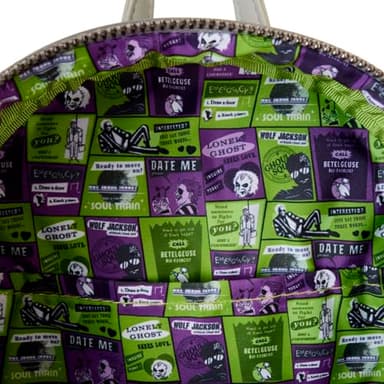 Loungefly Warner Brothers Beetlejuice 2 Mini Backpack - Image 5