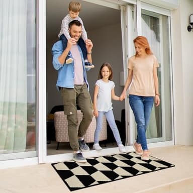 GRANNY SAYS Indoor Doormat, 24" x 36", Non-Slip Front Door Mats, Outdoor Welcome Mat Washable, Low Profile Indoor Door Mats for Entryway, Floor Inside Back Doormats - Image 7