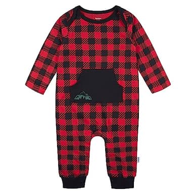 Gerber Baby Boys 2-Pack Long Sleeve Jumpsuit, Black Explore, 18 Months - Image 3