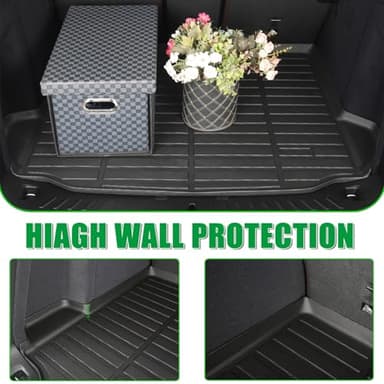 for Toyota 4runner Floor Mats 2003-2009,Car Mats for 4runner All Weather Floor Mats Cargo Liner Accessories Car Mat 2003 2004 2005 2006 2007 2008 2009 - Image 4