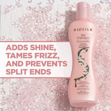 BioSilk Irresistible Collection Silk Therapy Shampoo, Cleanses & Removes Buildup, Jasmine & Honey Scent, Sulfate, Paraben, & Cruelty-Free, 7 Oz - Image 3