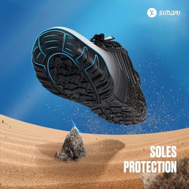 SIMARI Water Shoes for Women Men - Barefoot Quick-Dry Aqua Socks | Lightweight Swim Shoes for Surfing, Swimming, Beach Sports, Kayaking, Diving | Non-Slip Design - Image 3