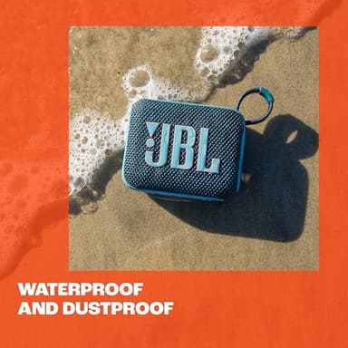 JBL Go 4 - Ultra-Portable, Waterproof and Dustproof Bluetooth Speaker, Big Pro Sound with Punchy bass, 7-Hour Built-in Battery, Made in Part with Recycled Materials (Pink) - Image 7