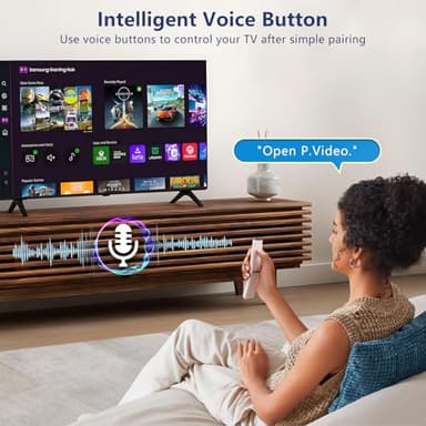 Voice Remote for Samsung-Smart-TV-Remote-Control-Replacement, Universal for Samsung Frame Crystal QLED OLED UHD 4K 8K Voice Smart TV - Image 4