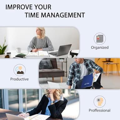 Ymumuda 2026 Planner-2 Year Monthly Planner 2026-2027, JAN.2026 - DEC.2027, 8.5" x 11", 26-27 Monthly Calendar,Large Planner with Spiral Bound, 24 Months Perfect for School Office Schedule - Dark Blue - Image 6