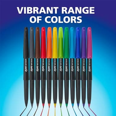 EXPO Wet Erase Markers, Semi-Permanent Markers, Assorted, Ultra Fine Tip, 12 Count - Image 6