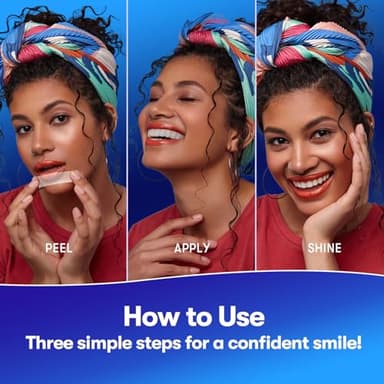 MySmile Teeth Whitening Strips 14 Treatments Kit, Hydroxyapatite-Infuse White Strips, Non-Sensitive Teeth Whitening with Soothing Natural Ingredients, Enamel-Safe, Residue-Free, Non-Slip(28 Count) - Image 7