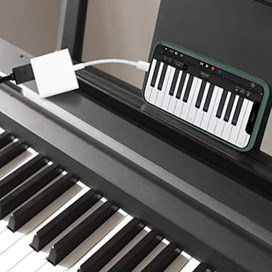 Lightning to USB3 Camera Adapter with Charging Port, Lightning Female USB OTG Cable Adapter for Select iPhone,iPad Models Support Connect Camera, Card Reader, USB Flash Drive, MIDI Keyboard (WHITE) - Image 6