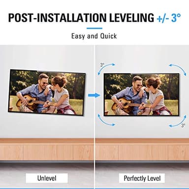 Mounting Dream TV Wall Mount for Most 32-65 Inch TV, Full Motion TV Mount with Dual Arms, Wall Mount Bracket with Swivel and Tilt, Fits 16", 18", 24" Studs, Max VESA 400x400mm, 99 LBS, MD2380-24K - Image 6