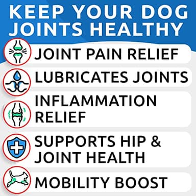 Hemp Hip & Joint Supplement for Dogs - Glucosamine for Dogs - Dog Joint Pain Relief Treats - Chondroitin, MSM - Mobility & Flexibility Support - Advanced Joint Care & Health - Made in USA - Image 2