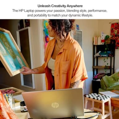 HP 15.6 HD Touchscreen Laptop | 10-Core Intel Core i5-1235U | Intel Iris Xe Graphics | 16GB RAM | 1TB SSD (512GB PCIe SSD withHP P500 512GB Portable SSD) | Wi-Fi 6E | Win 11 Pro (Renewed) - Image 3