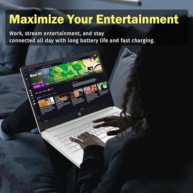 HP Flagship 14" HD Student&Business Laptop W/1 Year Office 365&AI-Copilot, Intel N150 CPU(Beats i3-1115G4), 16GB RAM, 288GB Storage (128GB UFS + 160GB Docking Set), Webcam, Bluetooth, Win 11s, Green - Image 7