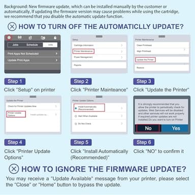 910XL Ink Cartridges for HP Printers Replacement for HP 910XL Ink Cartridges Combo Pack HP910XL Work for Officejet Pro 8020 8025 8028 8030 8035 8022 Printer (Black and Color, 4 Pack) - Image 4